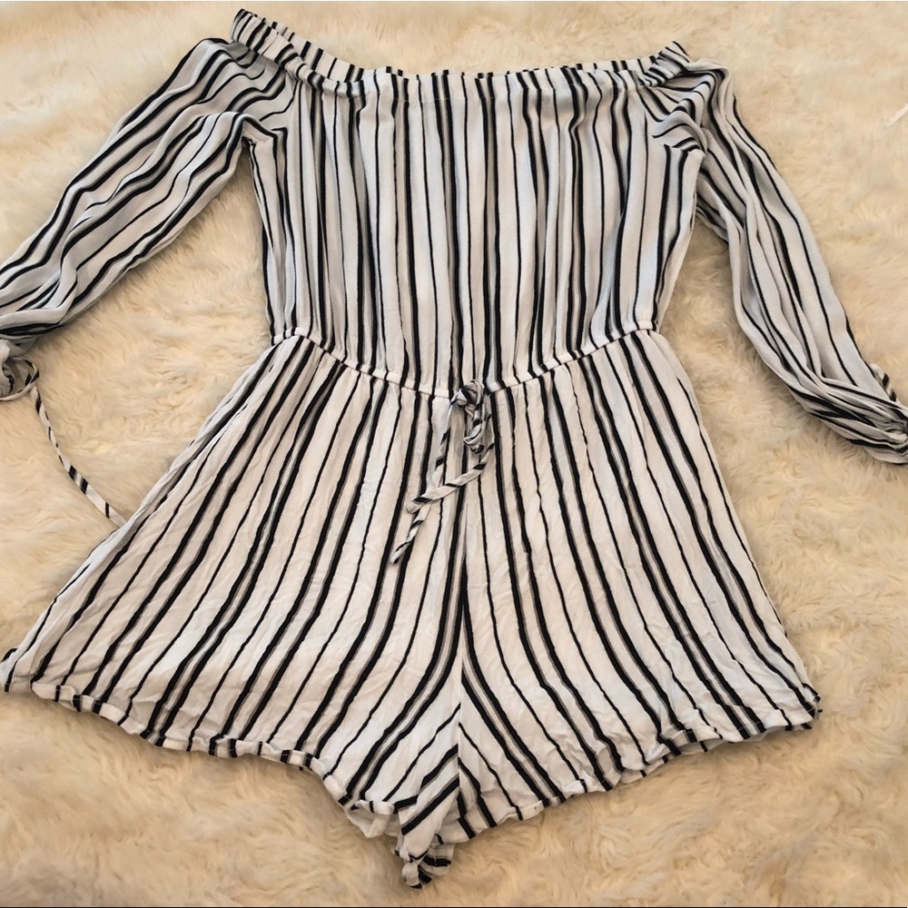 Striped Romper